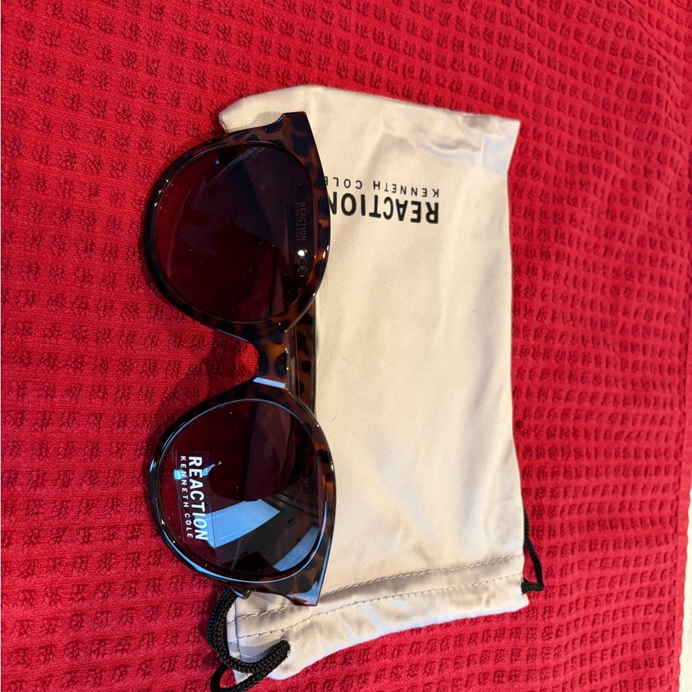 Kenneth Cole Reaction Brown Tortoise Sunglasses